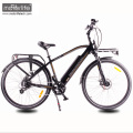 Morden diseño 36V350W 26 pulgadas más caliente de la ciudad bicicleta eléctrica, Bafang trasera medio Drive motor e-bike